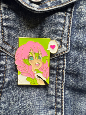 2pack Demon slayer pins