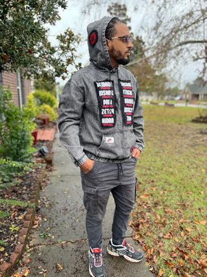 Akatsuki denim hoodie