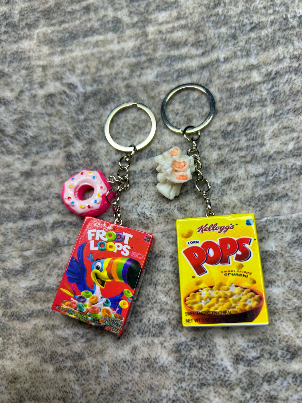 Y2K cereal keychains