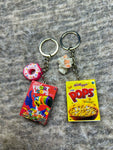 Y2K cereal keychains