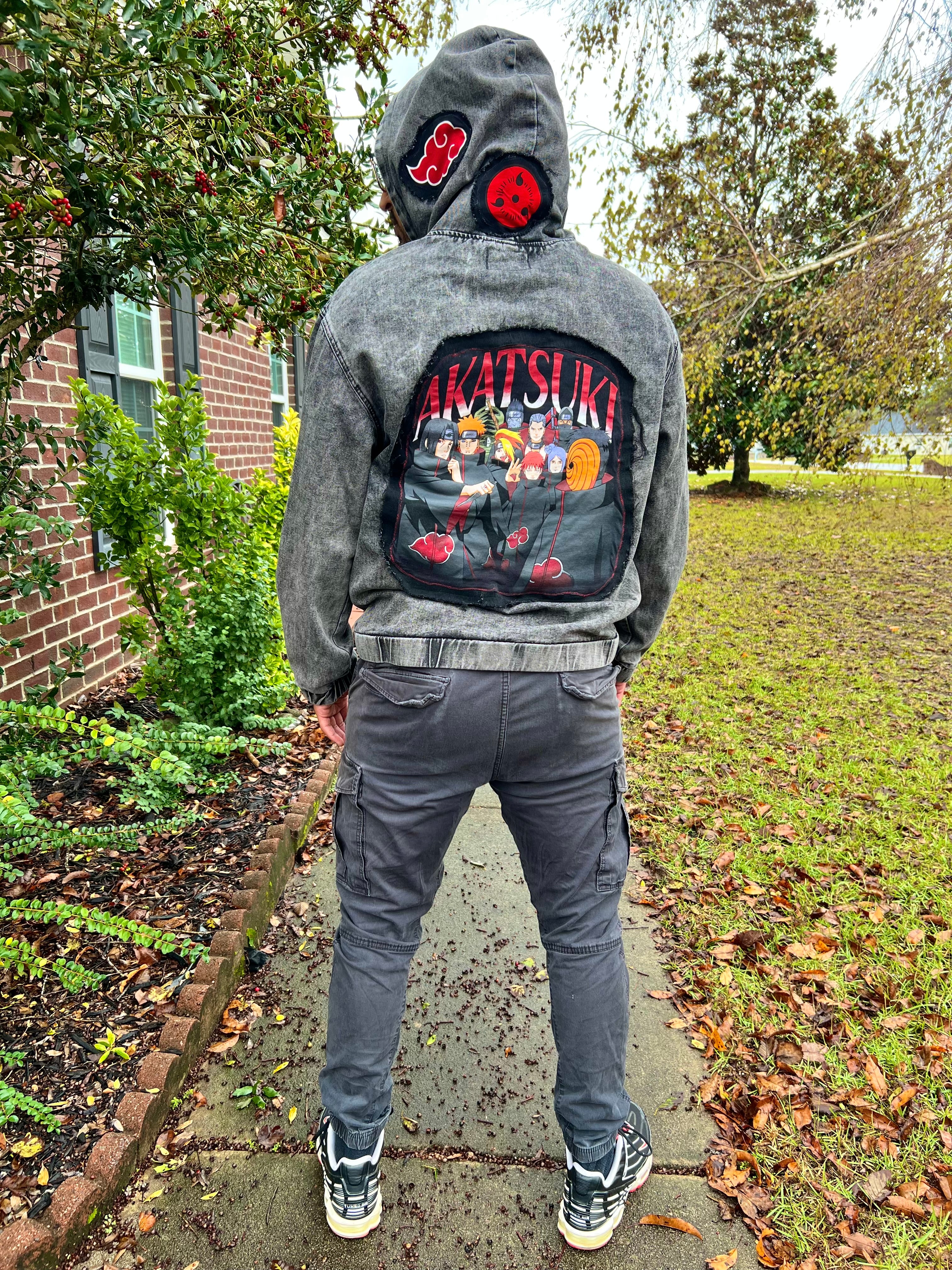 Akatsuki denim hoodie