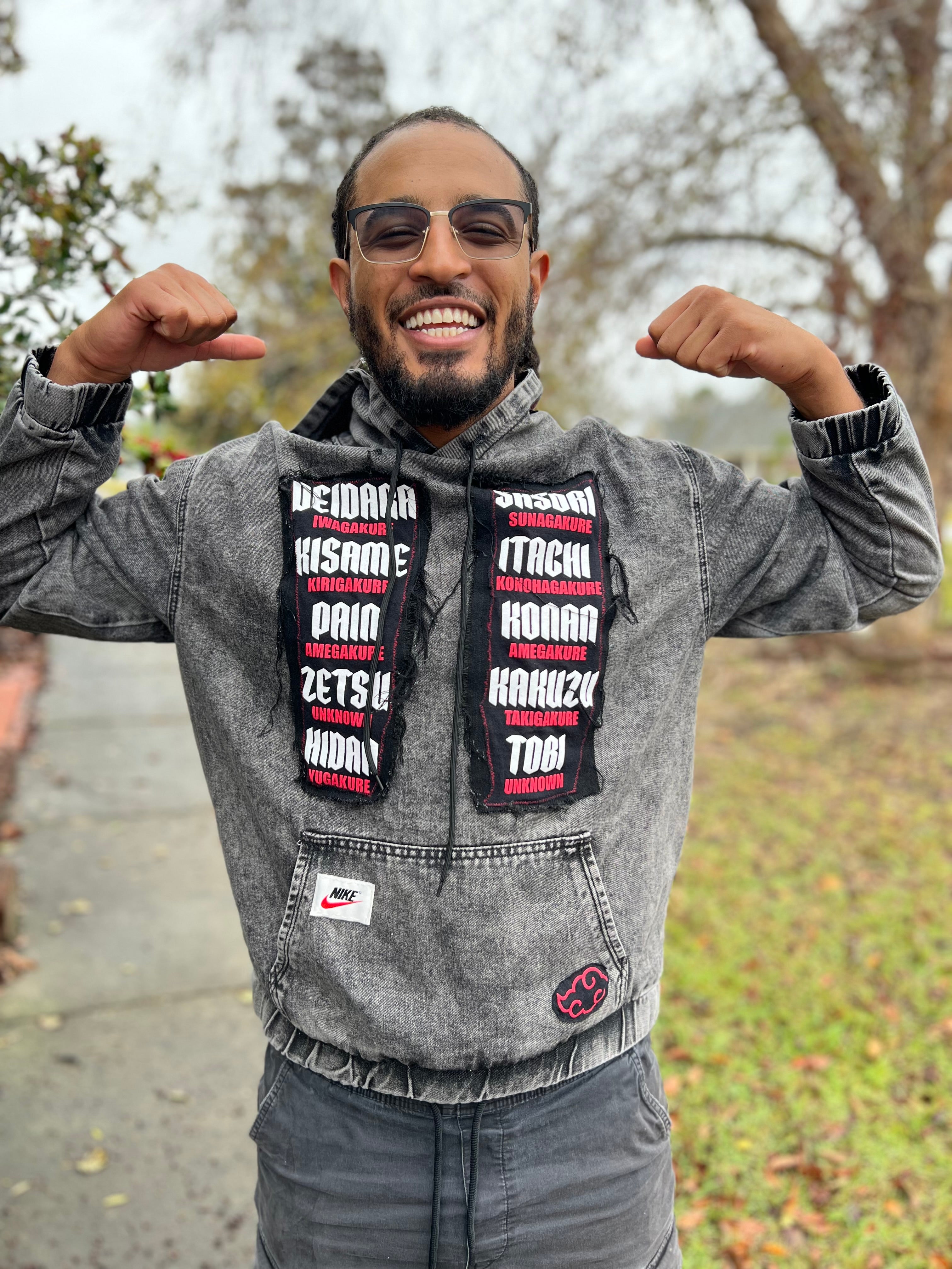 Akatsuki denim hoodie