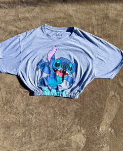 Stitch cinched crop