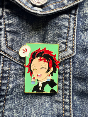 2pack Demon slayer pins