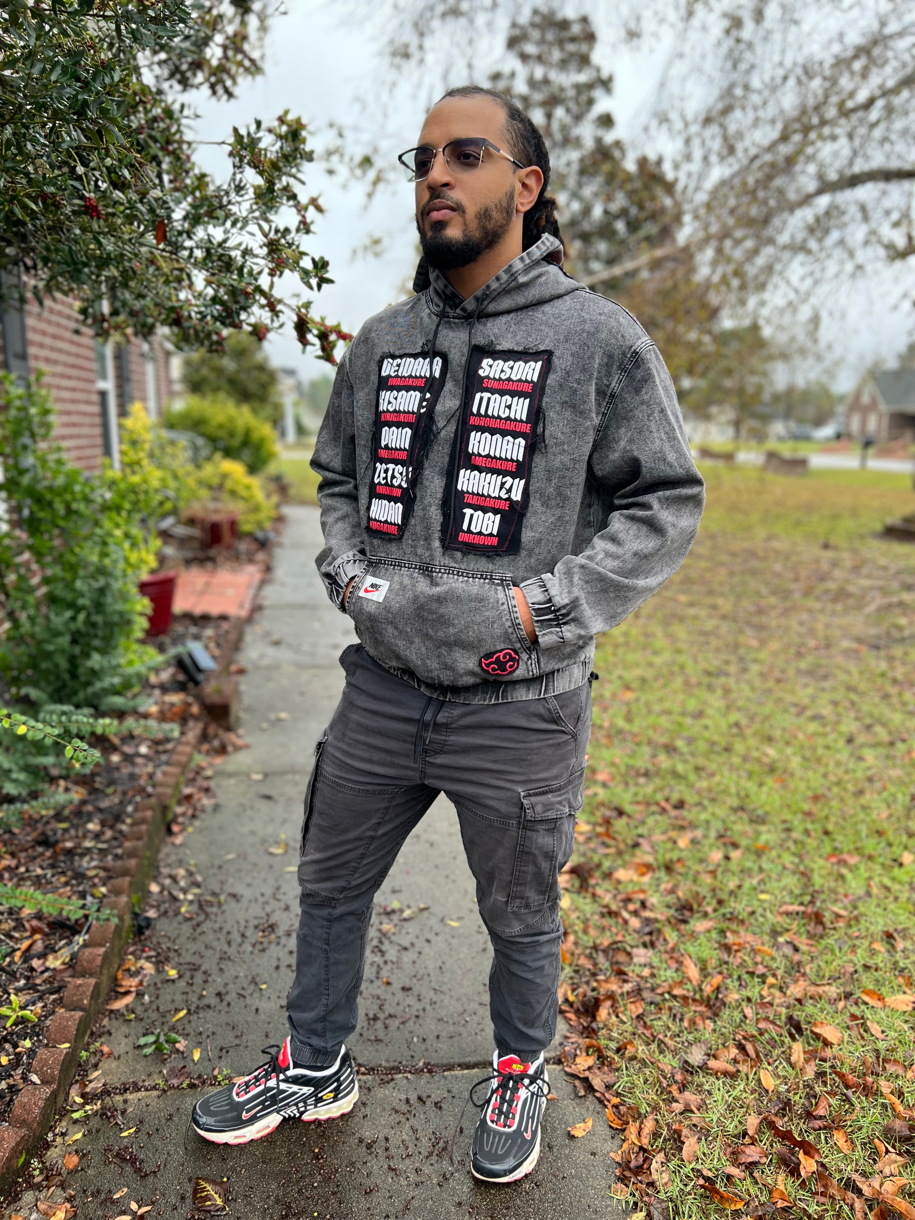 Akatsuki denim hoodie