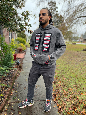 Akatsuki denim hoodie
