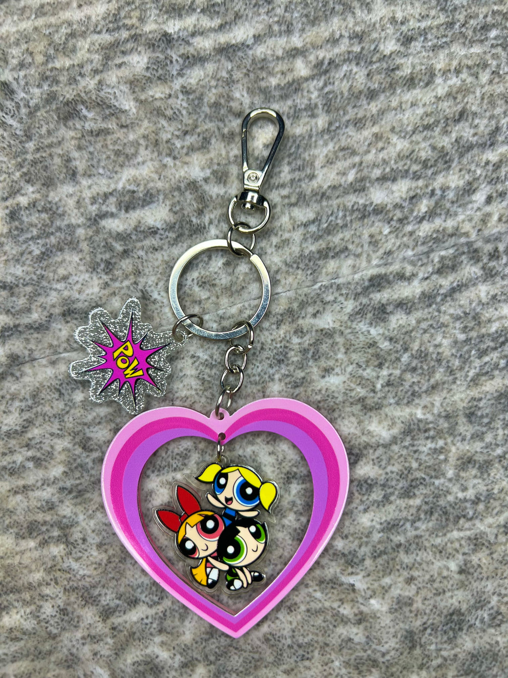 Powerpuff girls keychains