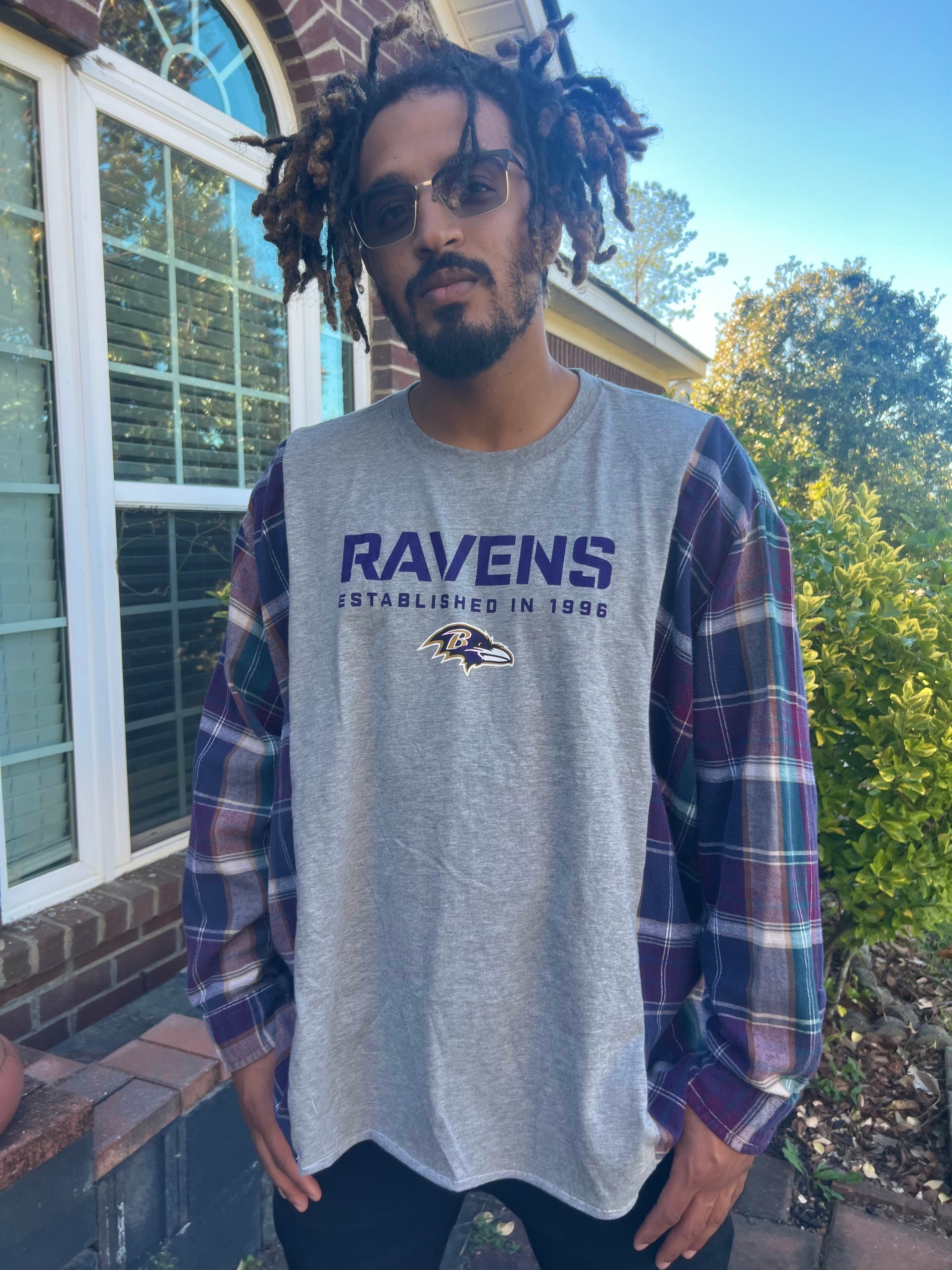Ravens flannel