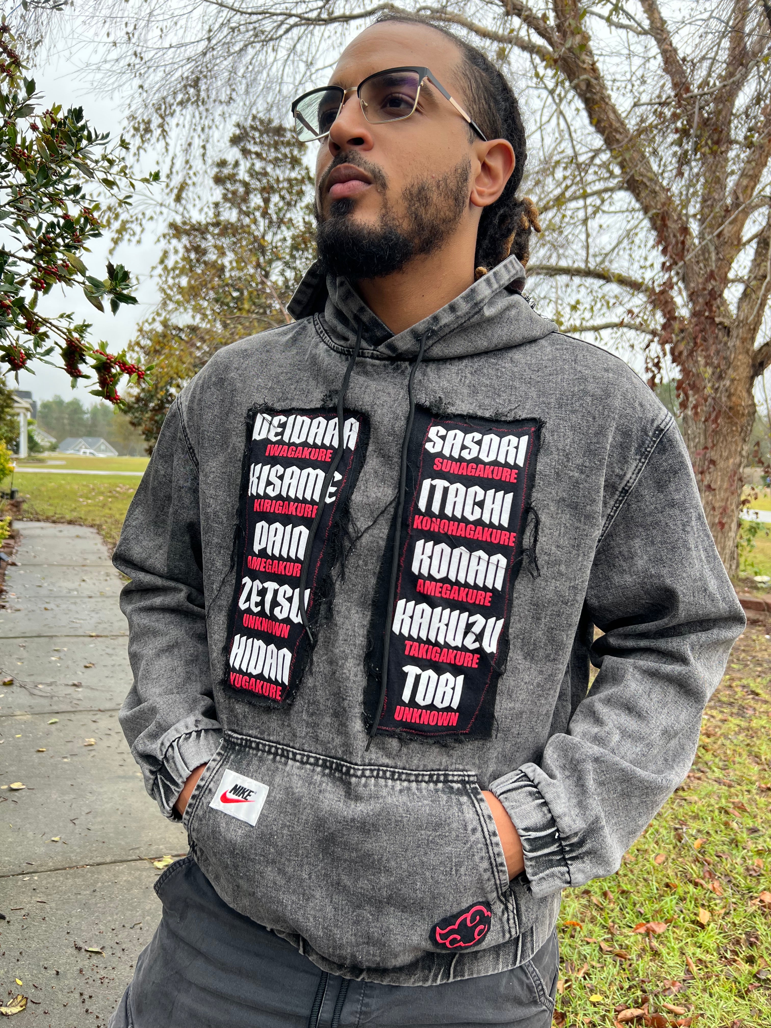 Akatsuki denim hoodie