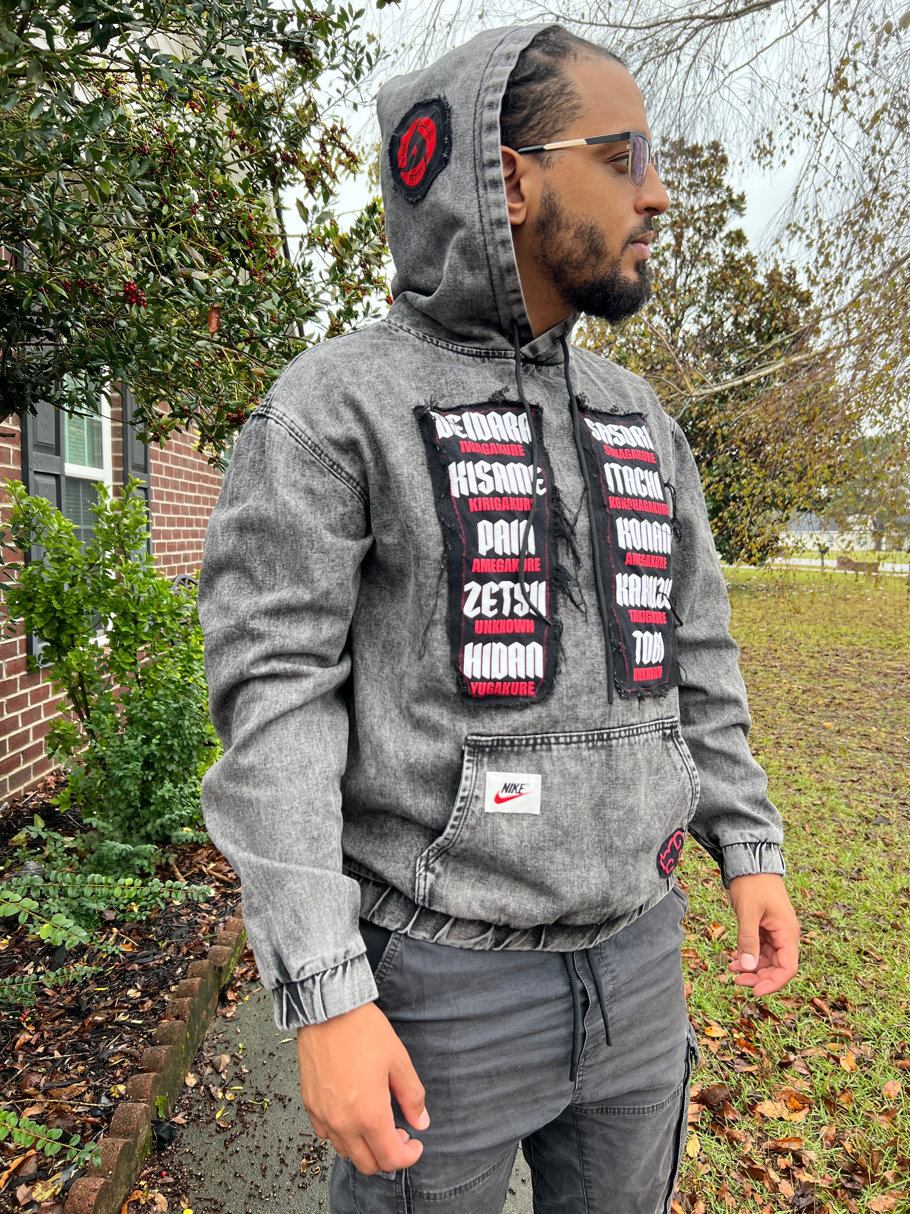 Akatsuki denim hoodie