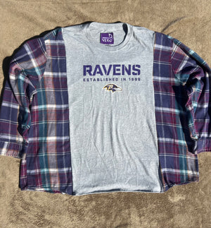 Ravens flannel