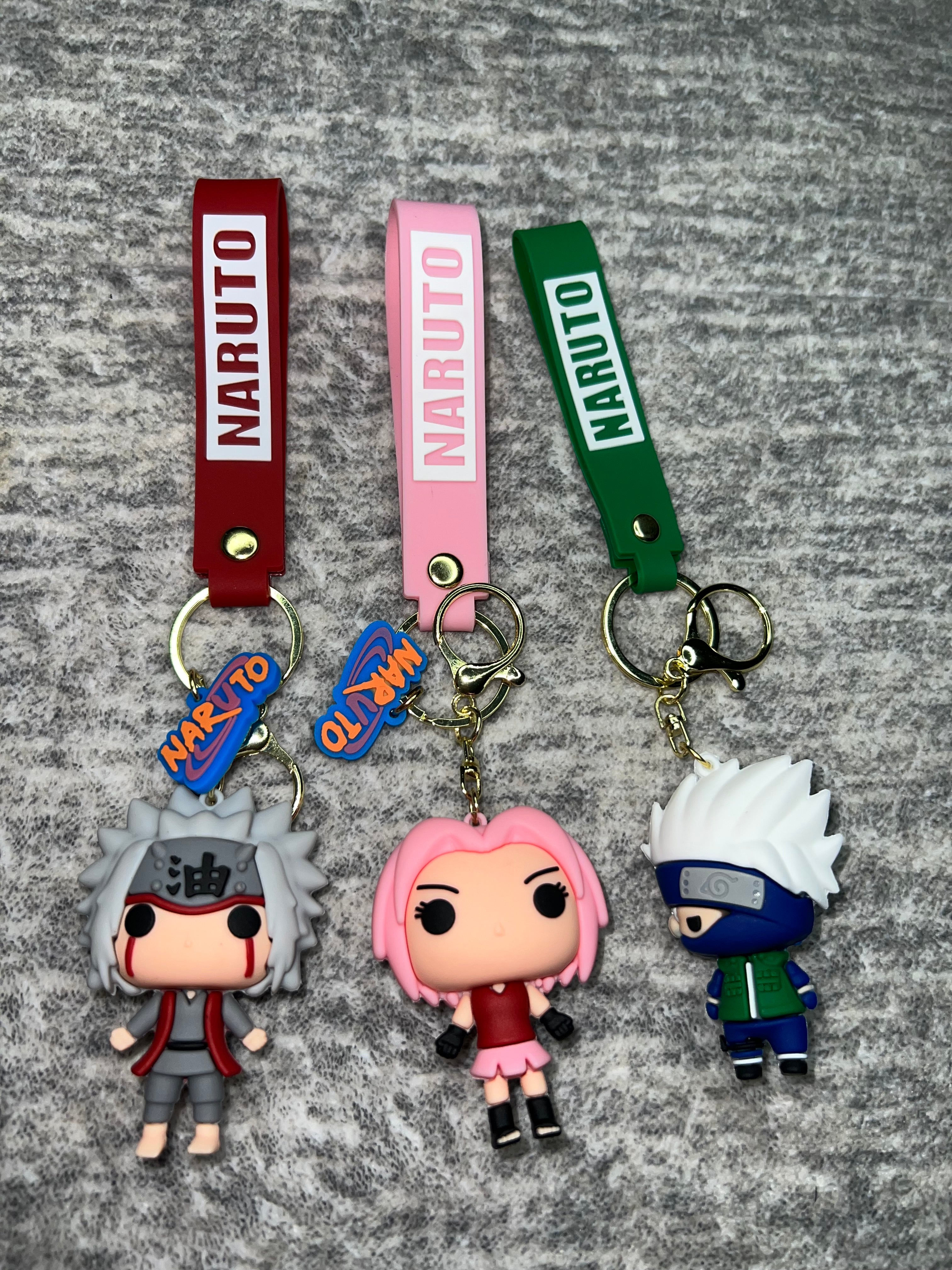 Naruto Funko keychains