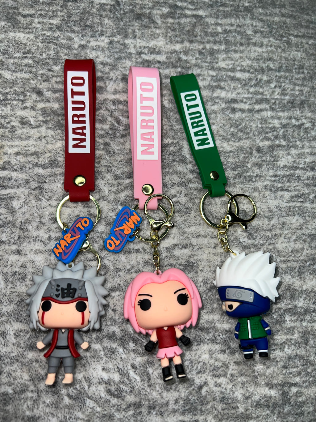 Naruto Funko keychains