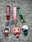 Naruto Funko keychains