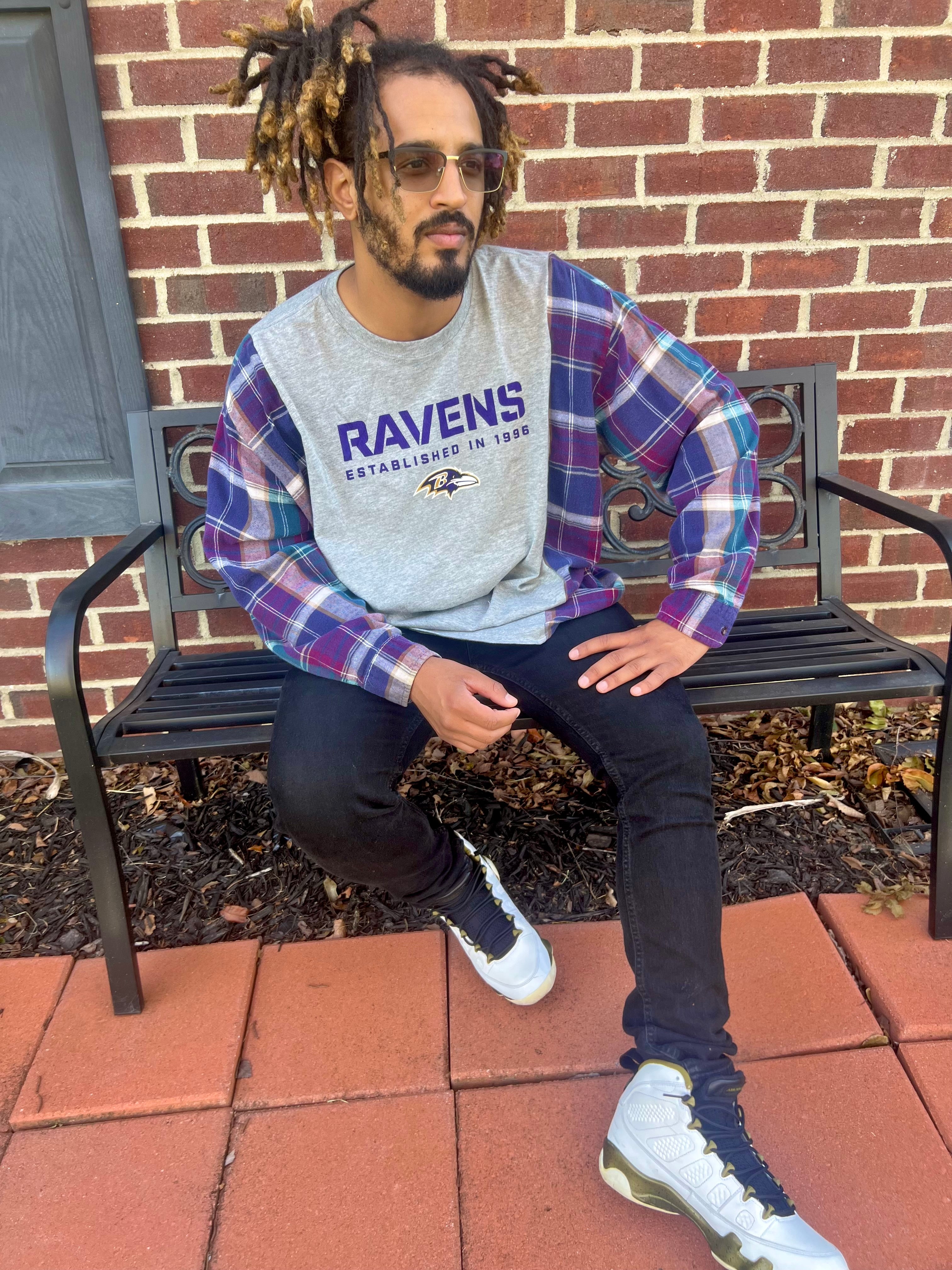 Ravens flannel