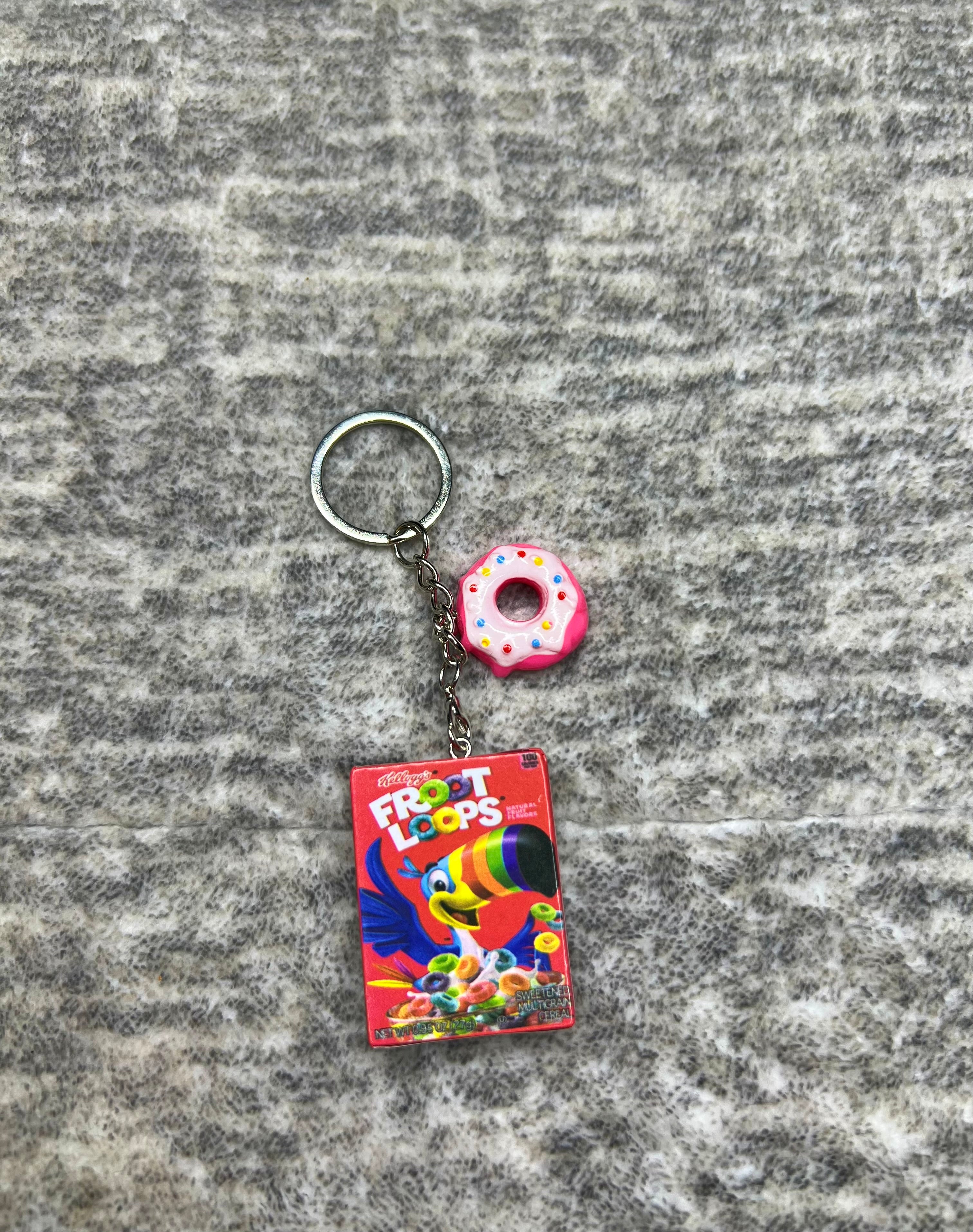 Y2K cereal keychains