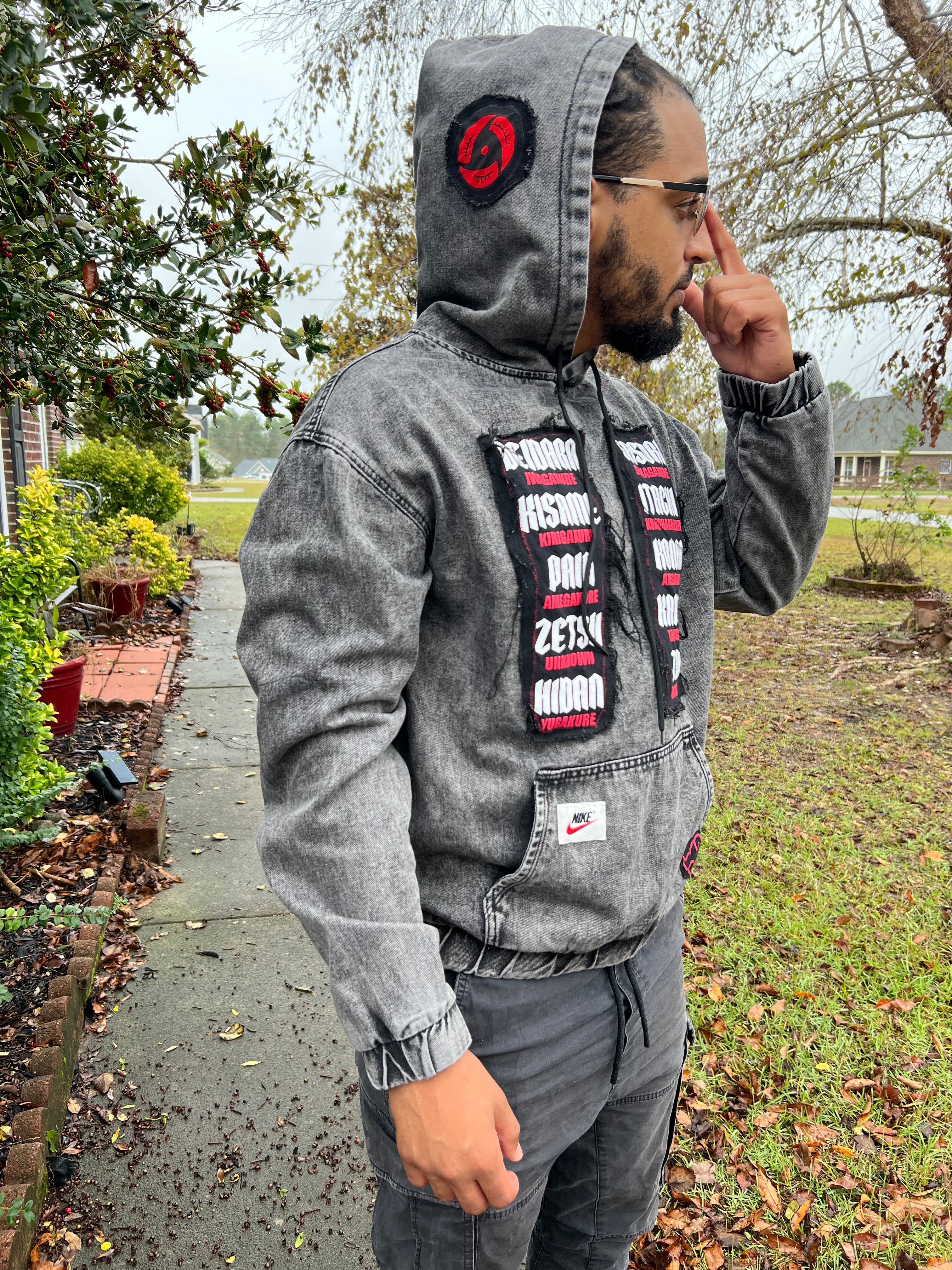Akatsuki denim hoodie