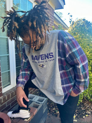 Ravens flannel