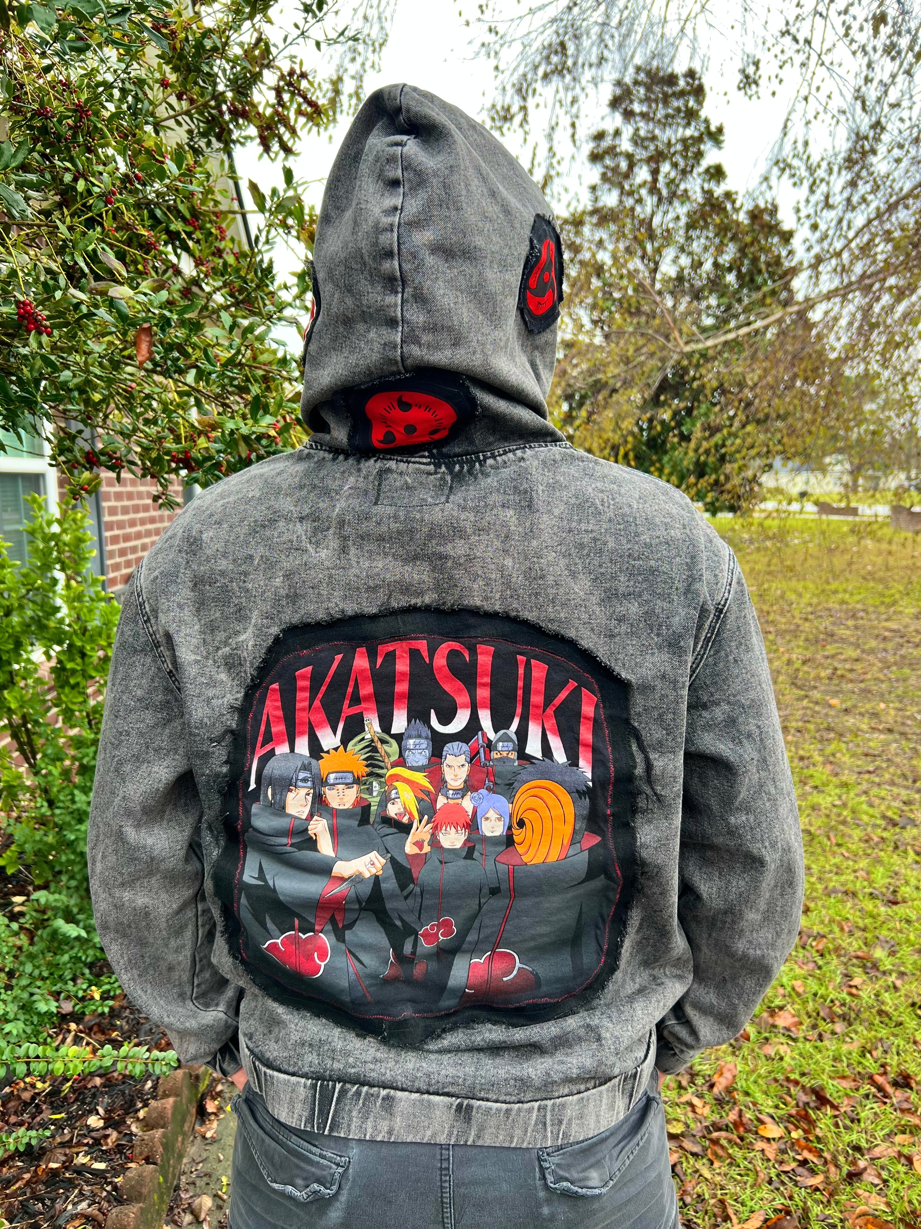 Akatsuki denim hoodie
