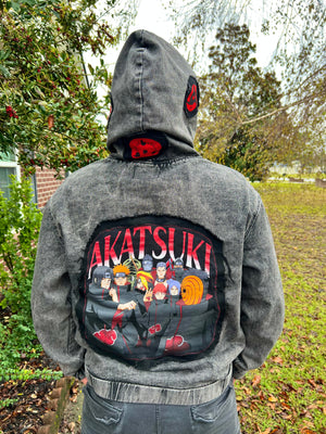 Akatsuki denim hoodie