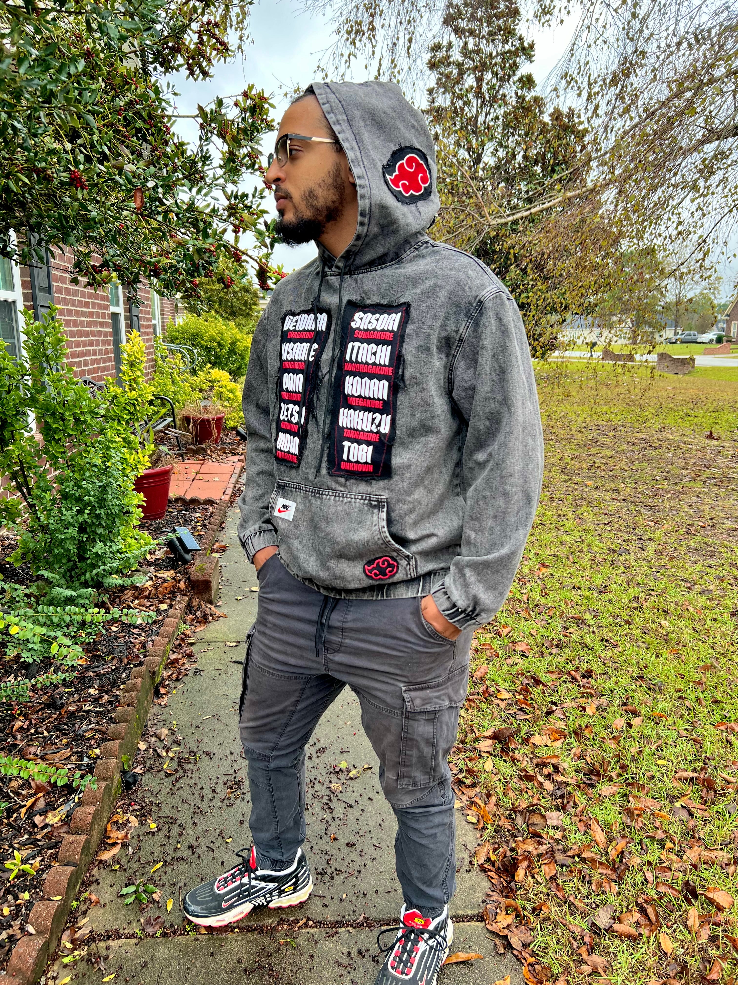 Akatsuki denim hoodie