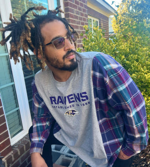 Ravens flannel